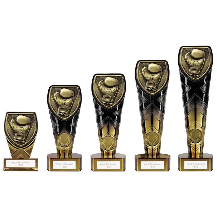 FUSION COBRA BOXING AWARD RESIN TROPHY - 5 SIZES - 11CM - 22.5CM